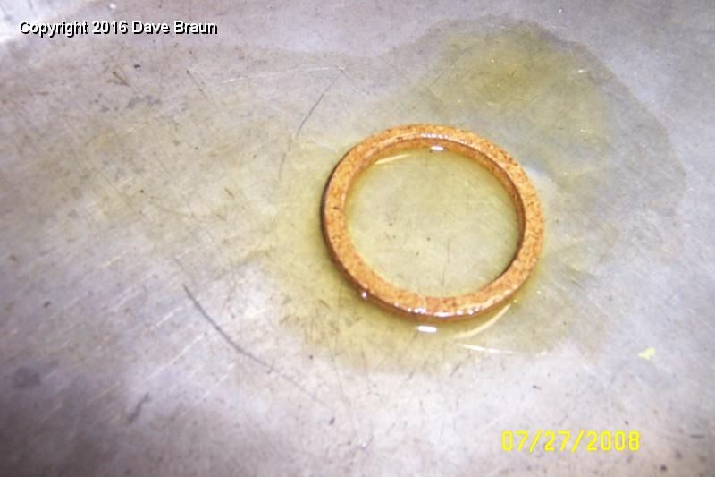 MGTD15470/Tub and Wings/Fuel Tank and Spare Tire Rack/Soaking the fuel